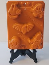 Jello Jigglers Halloween Mold (Set of 2, NWOT) Ghost, Pumpkin, Bat, Witc... - £3.91 GBP