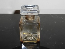 Vintage Revlon Intimate Empty Perfume Bottle 2.5" Tall - $24.75