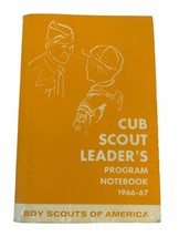 Cub Scout Leader&#39;s Program Notebook 1966-67 Boy Scouts of America (BSA) - £7.74 GBP