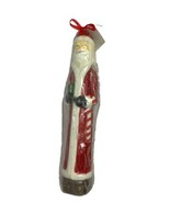 Sterling Vintage Santa Claus Wax Christmas Candle 10 in - £8.79 GBP