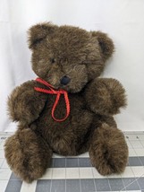 Dakin Brown Bear Plush Hand Puppet 13 Inch 1990 Stuffed Animal Toy - £15.40 GBP