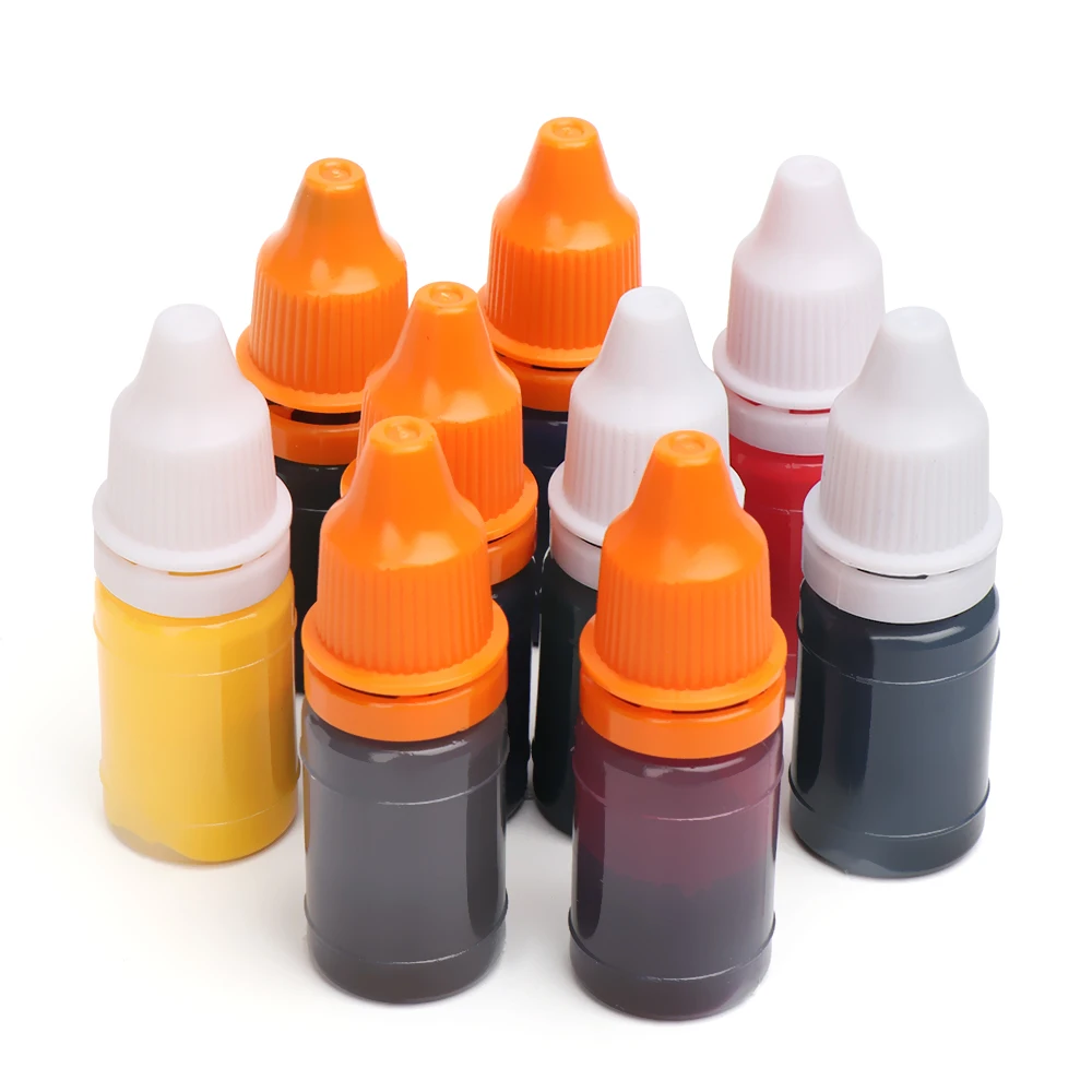 Play 1PC 10ml Colorful Flash Refill Ink Inking Photosensitive Seal Stamp  for Wo - £23.17 GBP