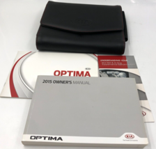 2015 Kia Optima Owners Manual Handbook Set with Case OEM L03B35049 - £17.82 GBP