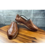 Pachacuti Loafers Men 8M Shoes Brown Leather Strappy Slip On Comfort Wal... - €29,83 EUR
