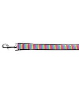 Zigzaggy Rainbow Nylon Dog Leash - $40.03 CAD