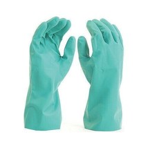 Unlined 13&quot; 11 mil Nitrile Gloves, Diamond Grip, XL - 12 Pairs - £15.20 GBP