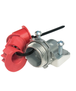 10 PK Arlington 8414 1-1/2&quot; Zinc Die-Cast MC Cable Connector with End St... - $3,577.59 MXN