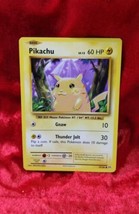 Pokemon-Pikachu 60HP  35/108 BASIC 2016  - £38.76 GBP