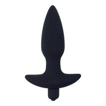 Corked 02 Silicone Anal Plug Waterproof Charcoal Small - $21.32