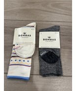 BOMBAS Size M Unisex Lightweight Socks Multicolor And Grey NWT - $24.70