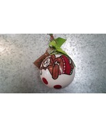 Merry Slothmas Ceramic Ball Ornament - $34.21 CAD