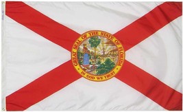Florida - 5'X8' Nylon Flag - $2,203.19 MXN