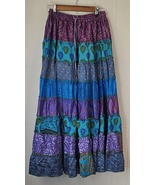 Colorful Frilly Banjara Style Skirt B108 - $460.94 MXN
