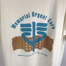 Vintage Hospital T Shirt Memorial Urgent Care Allsport Pro weight L USA Thrashed - £10.27 GBP