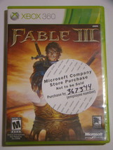 Xbox 360 - Fable Iii (Complete With Manual) - £11.99 GBP