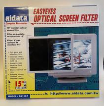Easy Eyes Optical Screen Filter For PC Computer Monitor glare Static UV ... - £3.73 GBP