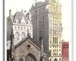 Manhattan Life Building New York City NY NYC 1901 Private Mailing Card P... - £3.12 GBP