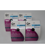 L&#39;eggs Silken Mist Control Top Panty Hose 4 Pair Jet Black Size Q+ New 9... - $514.84 MXN