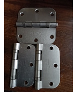 (3 Pack) Jeldwen Hinge Stainless Steel  3.5 Inches Tall Door Hinges 404 Kb - $21.93 CAD