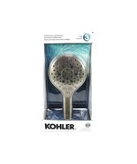 Kohler Multifunction Brushed Nickel Handheld Shower Head w/ 3 Spray Sett... - £19.72 GBP