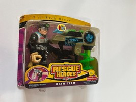 Fisher Price Rescue Heroes Beam Team Rock Miner Mobile Response Unit - Sealed - £19.98 GBP