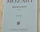 Mozart Klaviersonaten - BAND 2 URTEXT Solo Piano Sheet Music / Copyright... - $9.90