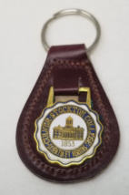 Culver Stockton College Keychain Scientia Et Veritas Leather Vintage - $12.30