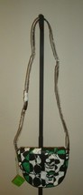 New $58 Vera Bradley Slim Saddle Crossbody Shoulder Bag Purse Imperial Rose - £29.50 GBP