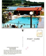 New York(NY) Otto Rainbow Lake Jellystone Park Swimming Pool Vintage Pos... - £7.39 GBP