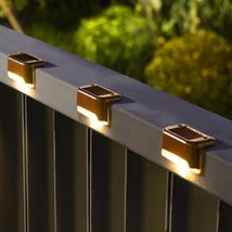 16 Pack Solar LED Deck Lights Path Outdoor Garden Patio Pathway Stairs F... - $8.49