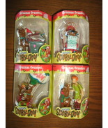 Bundle Lot of 4 Scooby Doo Christmas Tree Holiday Ornaments w/ boxes Trevco - £25.65 GBP