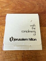 Vintage Jerusalem Hilton Promotional Sewing Travel Kit (Matchbook Style) - $3.00