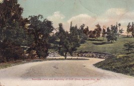 Scarritts Point Cliff Drive Kansas City Missouri MO 1907 UDB Postcard B32 - £2.35 GBP