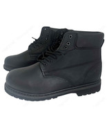 Brand New Men&#39;s Work Boots 6&quot; Black Leather Slip and Oil Resistant Ankle... - £19.40 GBP