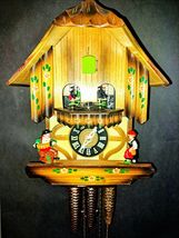 Vintage Classic SCHMECKENBECHER Musical 1 Day Cuckoo Clock #206 - $286.11