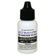  Re-inking Fluid for Pre-Inked Stamps - Black - $6.50