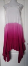 Anna and Ava Sleeveless Long nightgown One size fits most Pink/White Print - $19.70