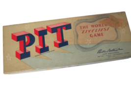 Vintage 1947 Complete Pit Card Game By Parker Brothers Complete W/Instructions - £8.67 GBP