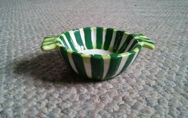 Lady Jayne LTD Small Candy Dish Bowl Ceramic Green Cute - £5.58 GBP