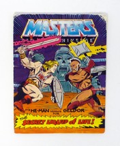 MOTU Secret Liquid of Life Mini Comic Vintage He-Man Action Figure Booklet 1983 - £2.50 GBP