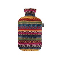 Fashy Hot Water Bottle with Cover Peru-Design Pink/ Brown 2 L  - $40.00