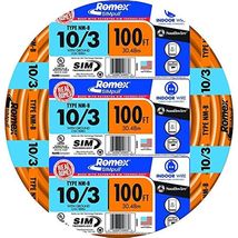 Southwire 63948426 100' 10/3 with ground Romex brand SIMpull residential... - $262.92