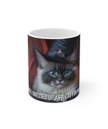 Cat Breeds in Halloween - The Ragdoll Breed - Ceramic Mug 11oz - $17.60