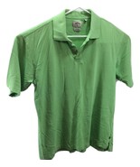 Callaway Golf Shirt Size L Polo Green 100% Cotton Short Sleeve Mens - £7.73 GBP