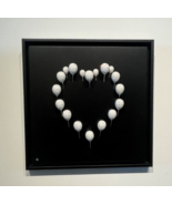 Keren Kopal Balloons &quot; Heart of Love &quot; Wall Art &amp; Austrian crystals EDIT... - $884.34