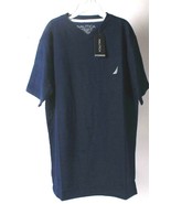1 Count Nautica Boys Large 14/16 478 Navy Blue Short Sleeved Shirt - £16.48 GBP