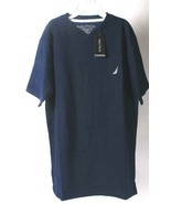 1 Count Nautica Boys Large 14/16 478 Navy Blue Short Sleeved Shirt - $20.99