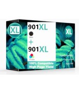 Ink 901 Black and Color Combo Pack Replacement for HP 901 Ink Cartridges... - £42.57 GBP