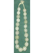 Bowentine Serpentine Knecklace Silk Knotted Large Handmade Beads Asian 2... - £77.07 GBP