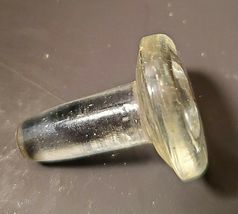 VINTAGE BOLDT GLASS CRUET WITH GLASS STOPPER image 3